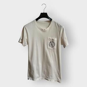 STEAL! Chrome Hearts Cross Horseshoe Cross Pocket Tee